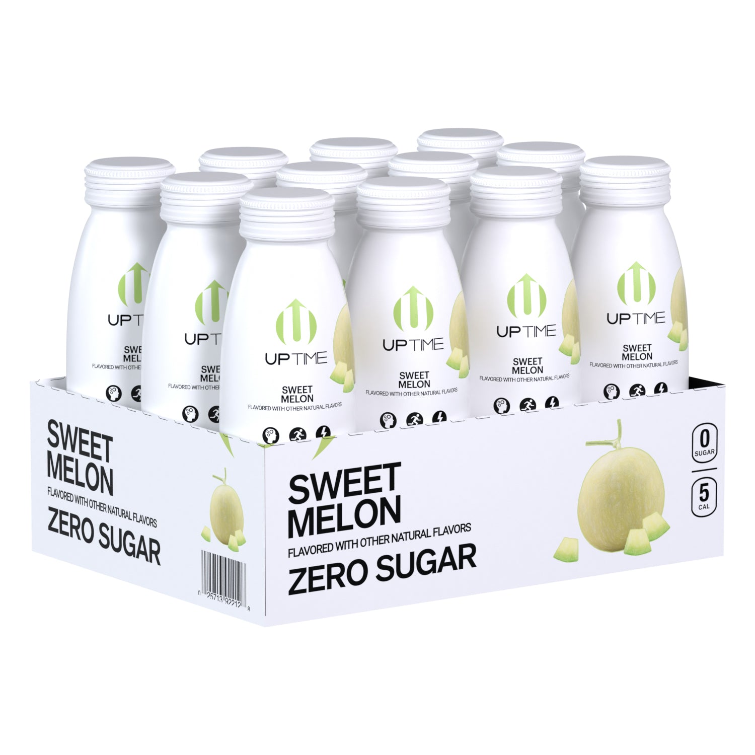 Sweet Melon Zero Sugar 12 Pack UPTIME Energy
