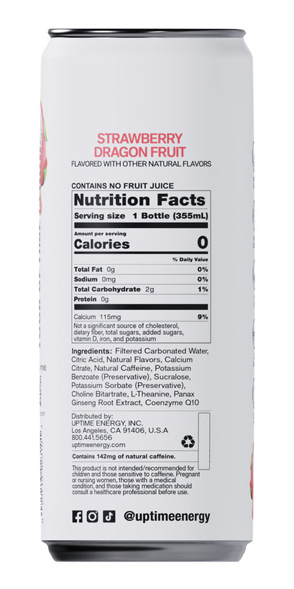 Strawberry Dragonfruit Zero Sugar - 12 Pack