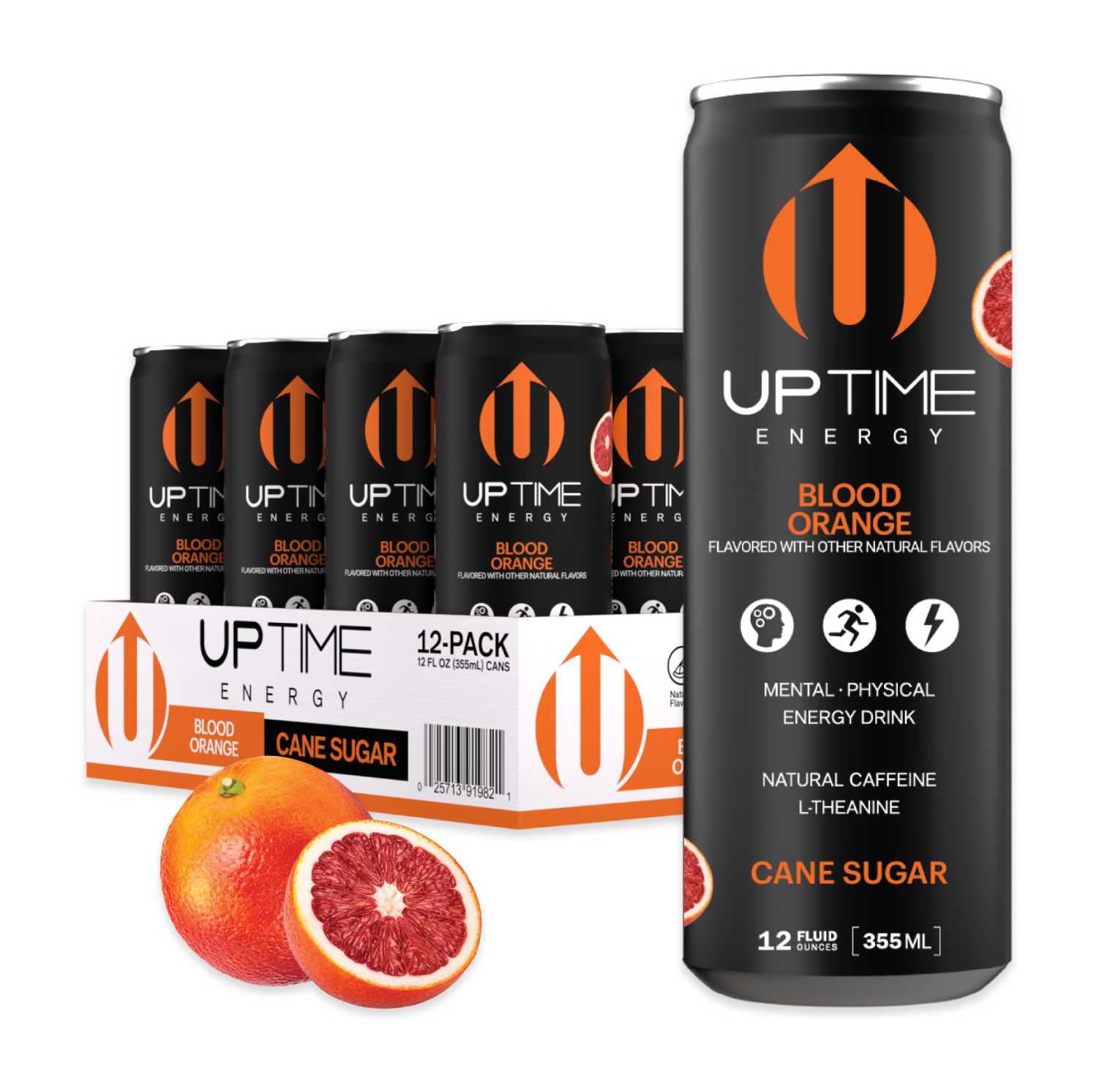 Blood Orange Cane Sugar 12 Pack