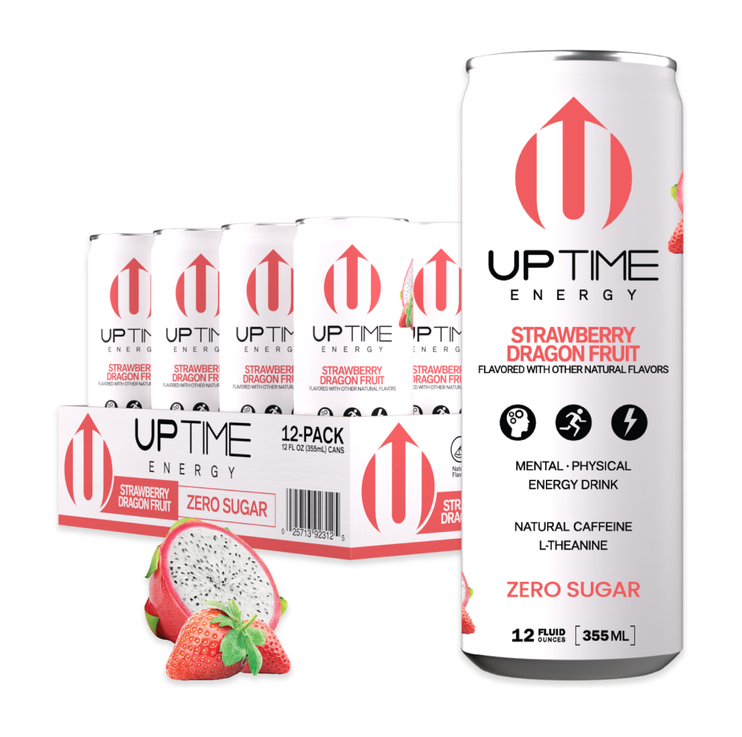 Strawberry Dragonfruit Zero Sugar - 12 Pack