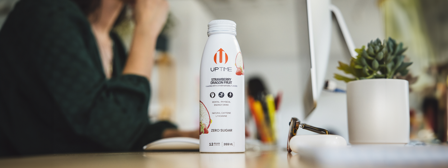 UPTIME Energy Better For You Premium Energy Drinks and Tablets